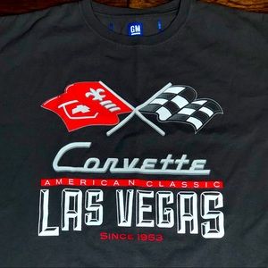Corvette Las Vegas Gray Tshirt | GM General Motors